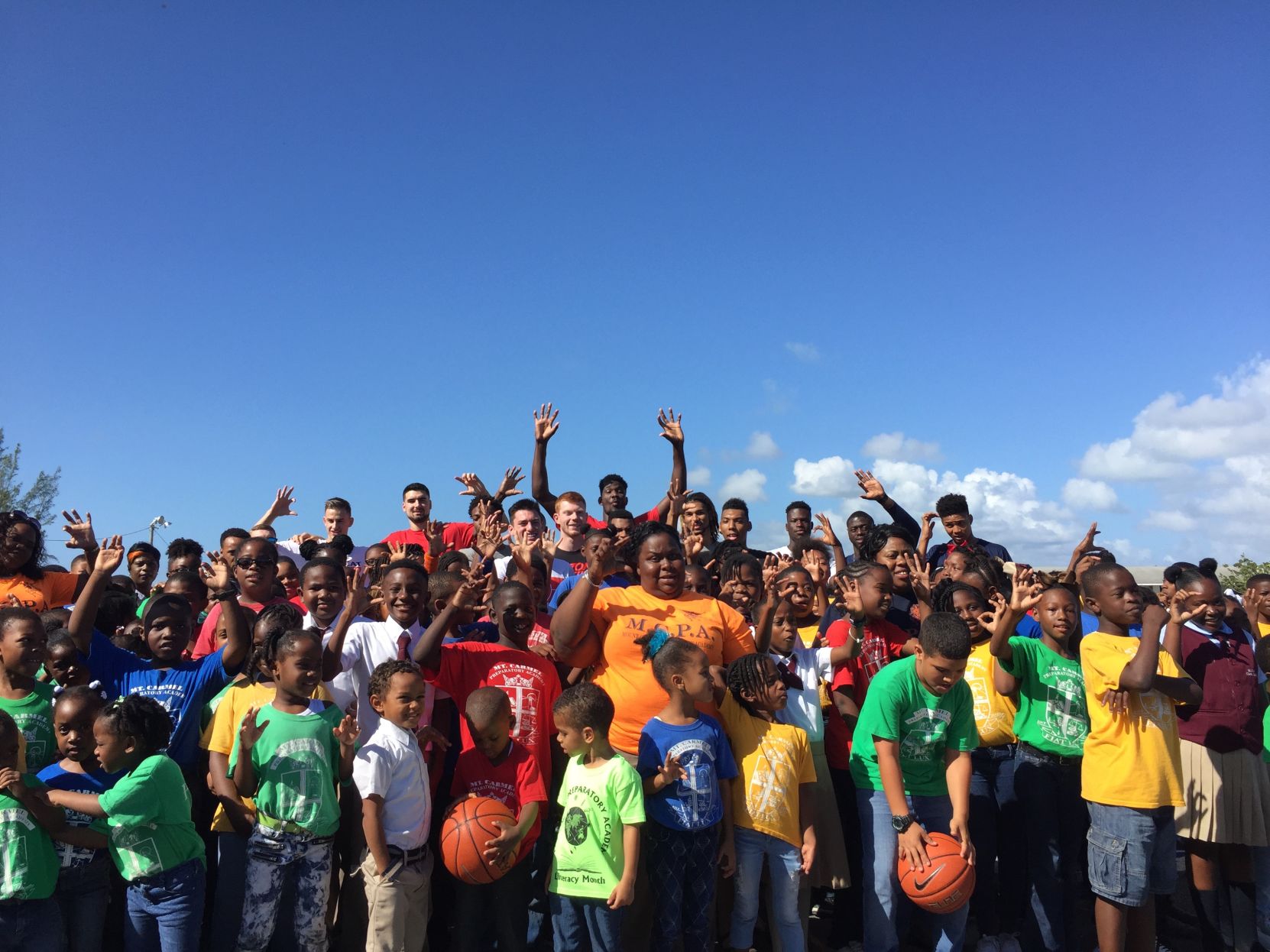 Wildcats visit Nassau school